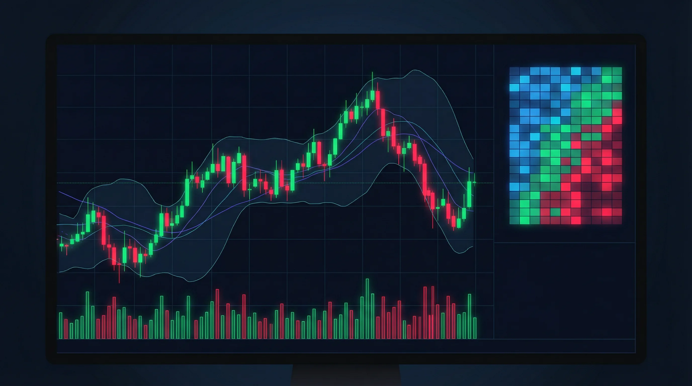 赔率K线图与布林带技术分析 - 易游官网 量化工具